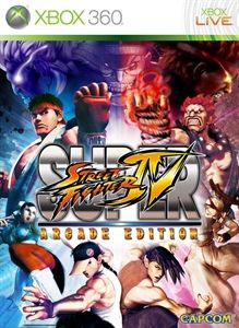 Street Fighter IV box art for Xbox 360